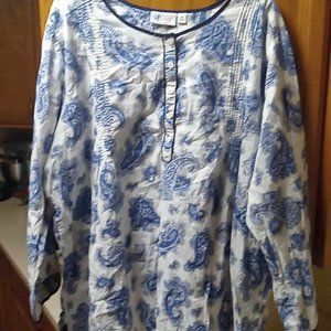 D& CO WOMENS TOP SIZE 3X